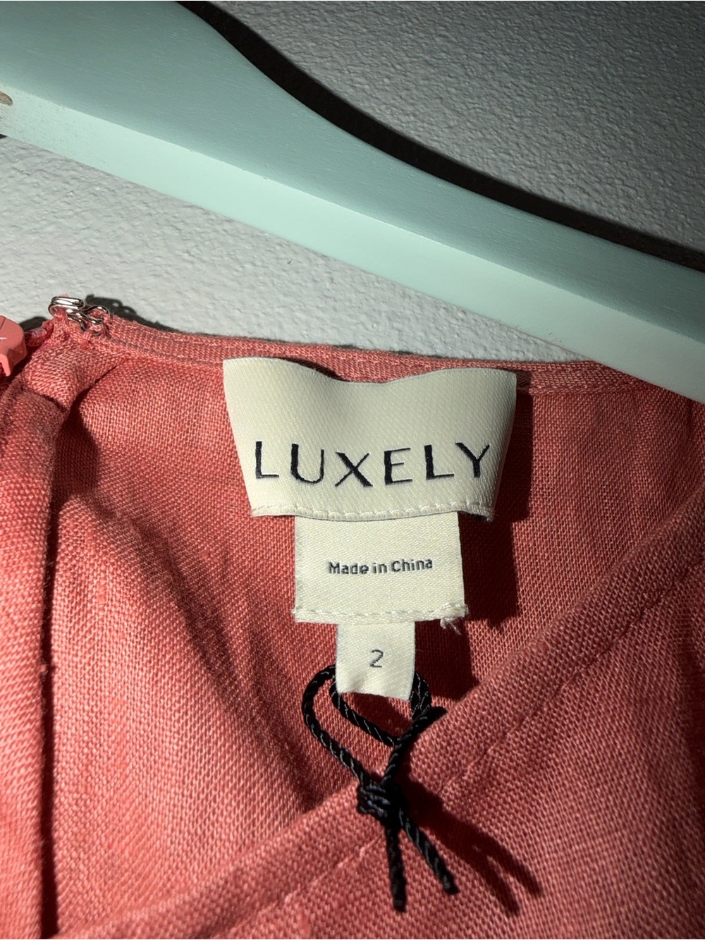 Luxely Boatneck Puff Sleeve Mini Dress in Dusty Rose Size 2 BNWT - Picture 5 of 5